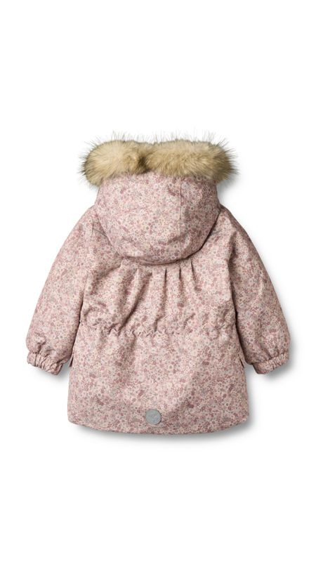 Wheat, Jacket Mathilde, Baby, Rose Dust Flowers