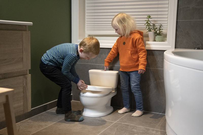 BBsmart Toalett potte med lyd hvit