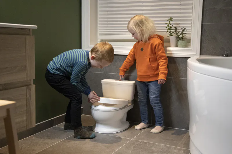 BBsmart Toalett potte med lyd hvit