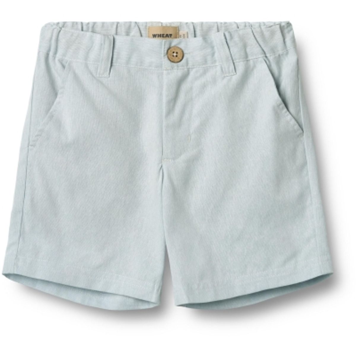 Wheat, Shorts Elvig, Light blue chambray (122 cm)