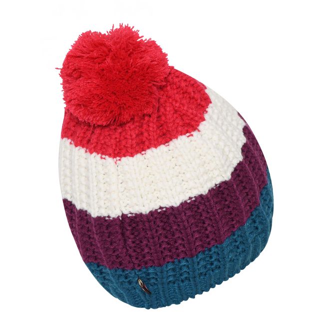 Hovedbilde LEGO Kidswear Iconic lue med dusk og striper, Rød