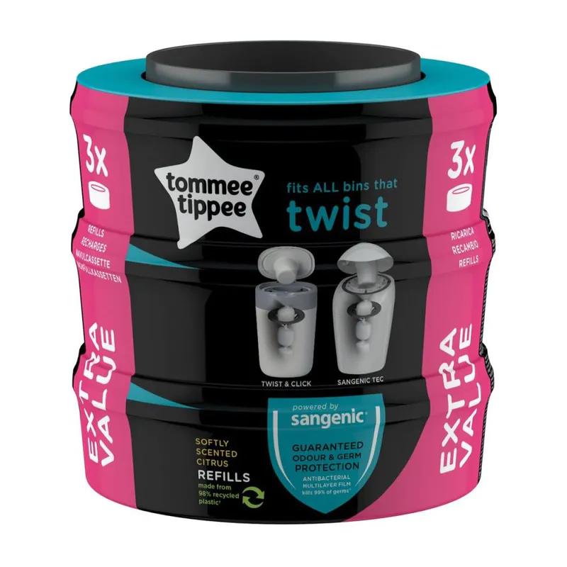  Sangenic twist refill 3pk