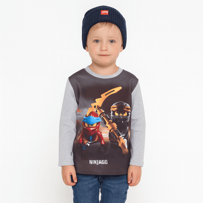 Hovedbilde Lego Kidswear, Ninjago, Genser, Grey Melange