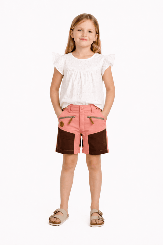 Bruse softshell shorts, Basstuvåga, Mauveglow