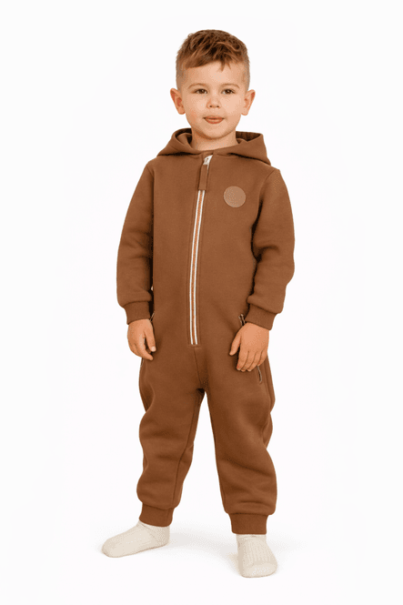 Hovedbilde Bruse Bomull Jumpsuit, Gran, Partridge brun