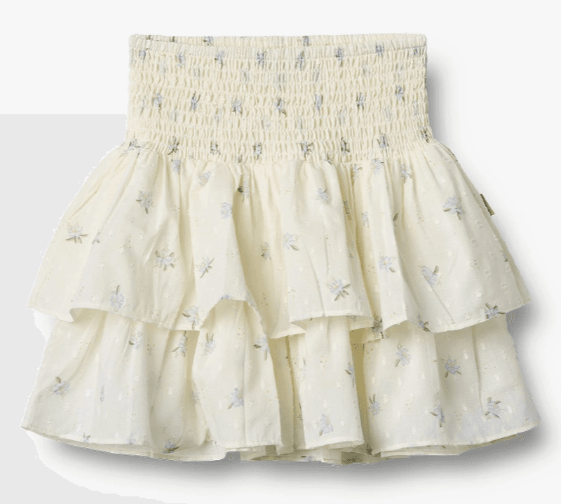 Wheat, Skjørt Hilary, Off-white blomster