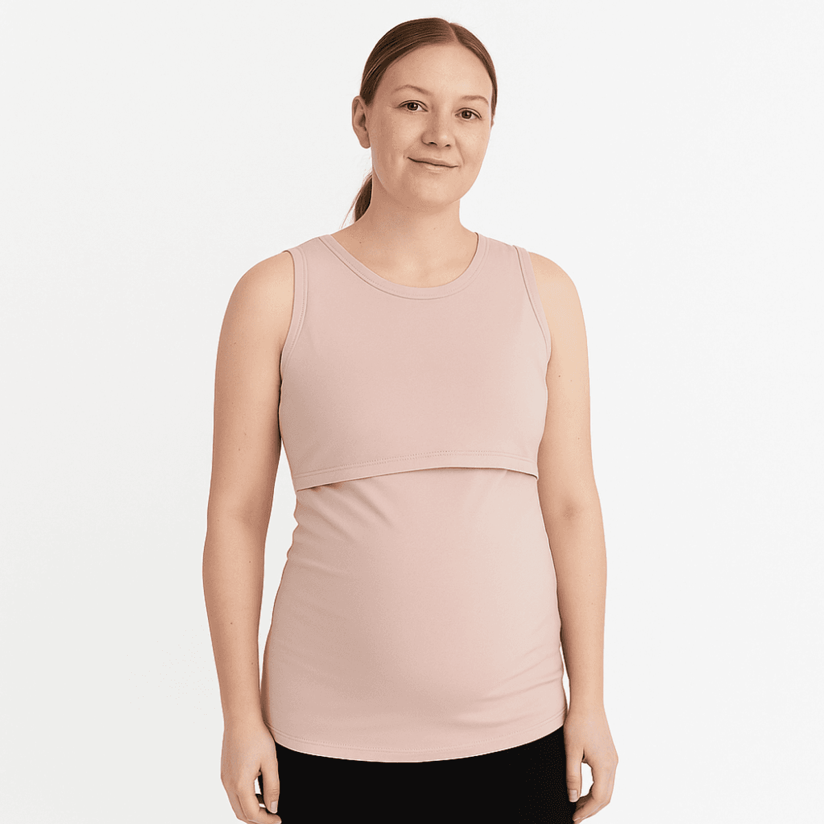 BBcomfort Organic Amme Singlet Nude (XS)