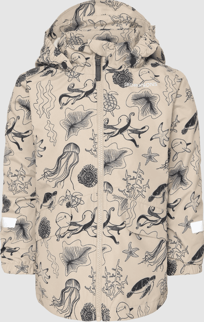 Hovedbilde Didriksons Norma Kids jakke, Ocean Beach Beige