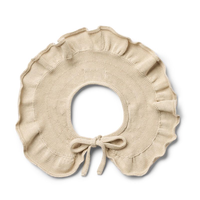 Wheat, Knit Collar Edele, offwhite