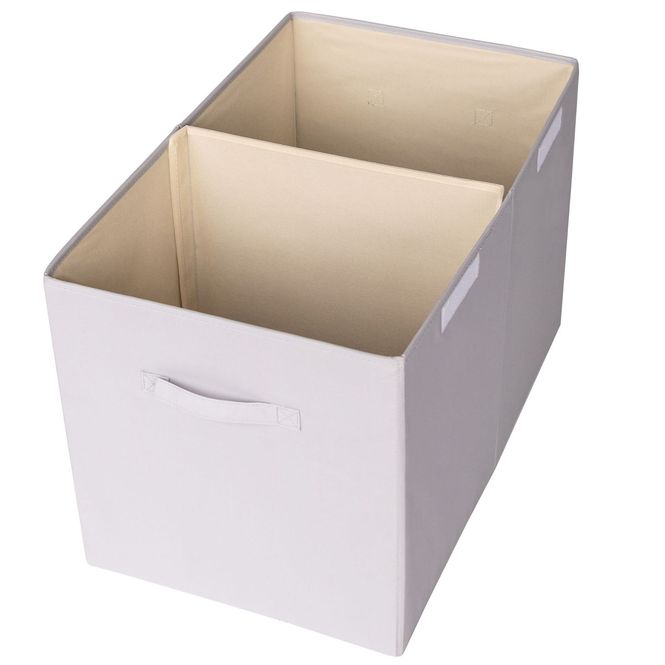 Hovedbilde 3 Sprouts Folding toy chest, Light gray