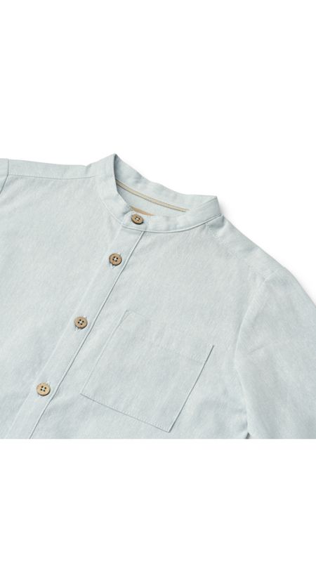 Wheat, Skjorte L/S Willum, Light Blue chambray