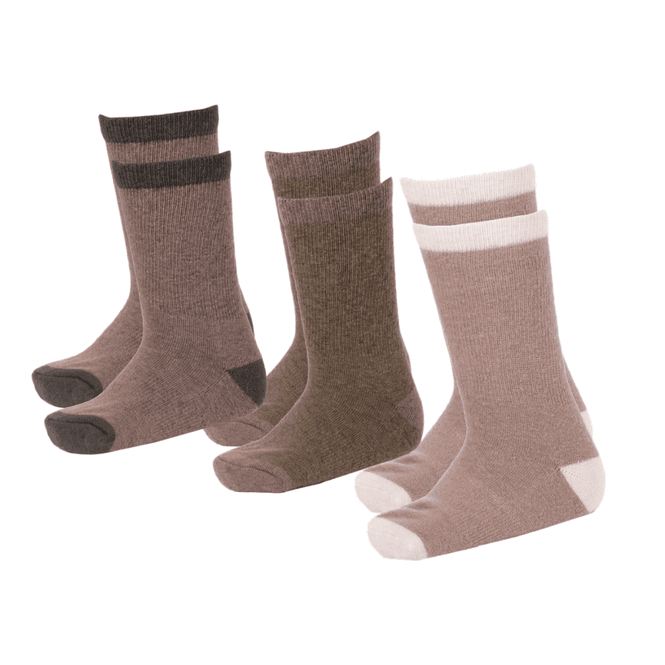 Hovedbilde Bruse ullsokker, 3pk Edland, Green Mix