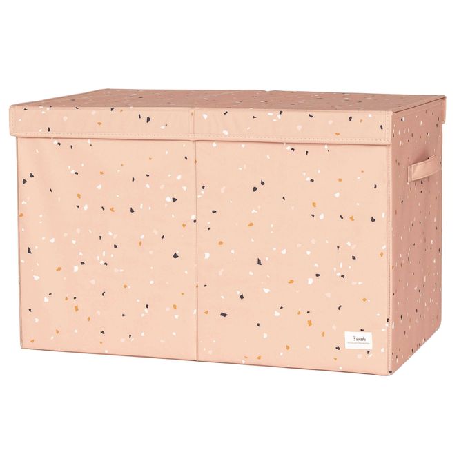 Hovedbilde 3 Sprouts Folding toy chest, Terrazzo/Clay