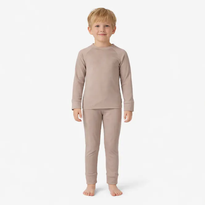 Hovedbilde Bruse superundertøy sett, Rasle, Mocha Meringue