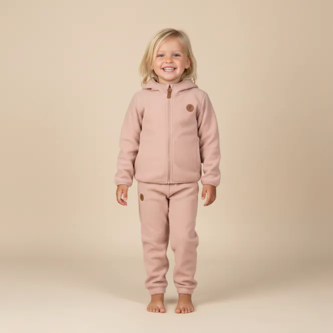 Hovedbilde Bruse fleeecesett, Gaupa, Mahogany Rose