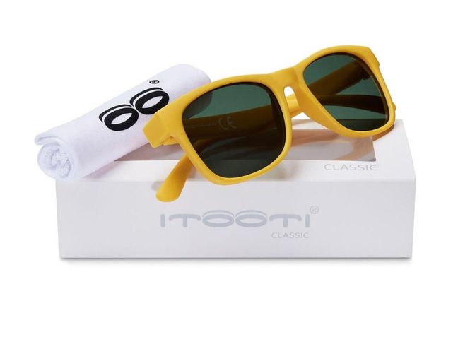 Hovedbilde Tootiny solbrille Gul, størrelse Medium