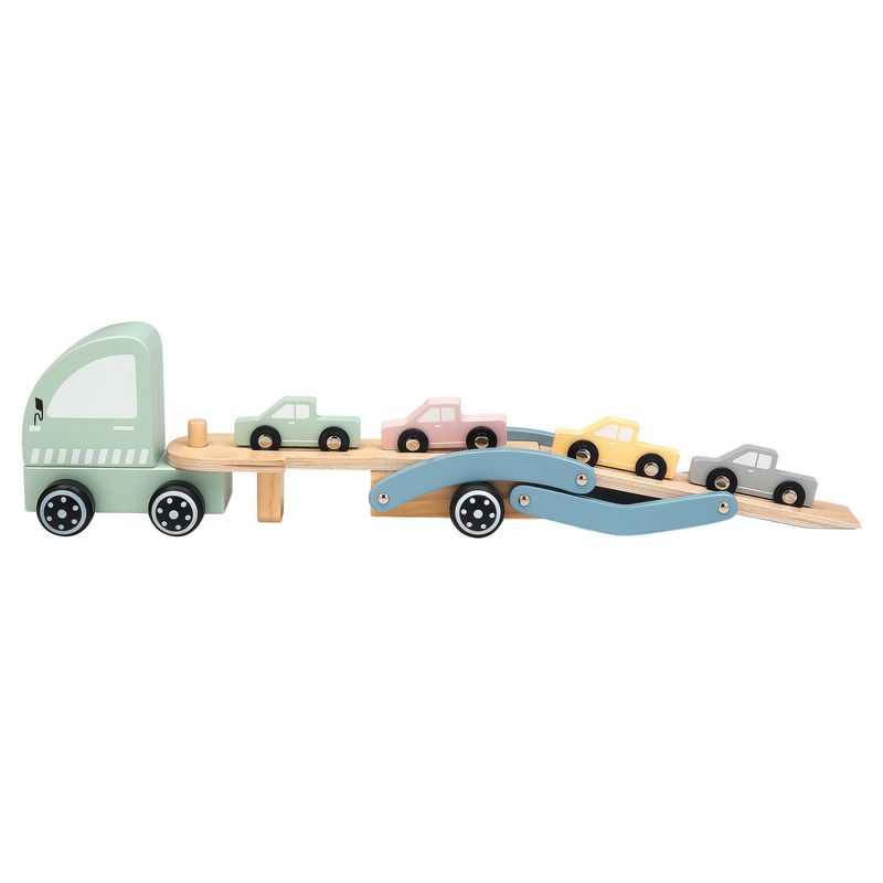 Kinder and Kids Biltransportør med Biler (4 stk.)