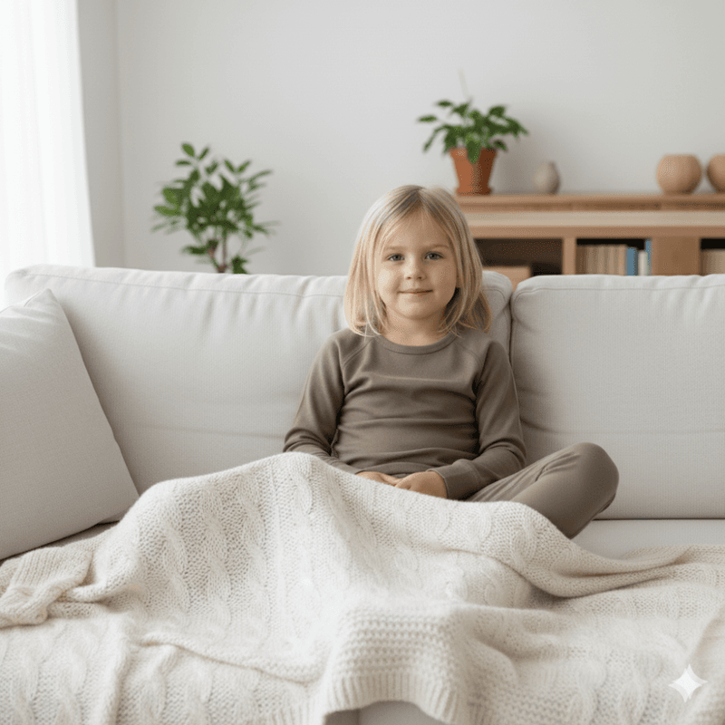 Bruse superundertøy sett, Rasle, Covert Green