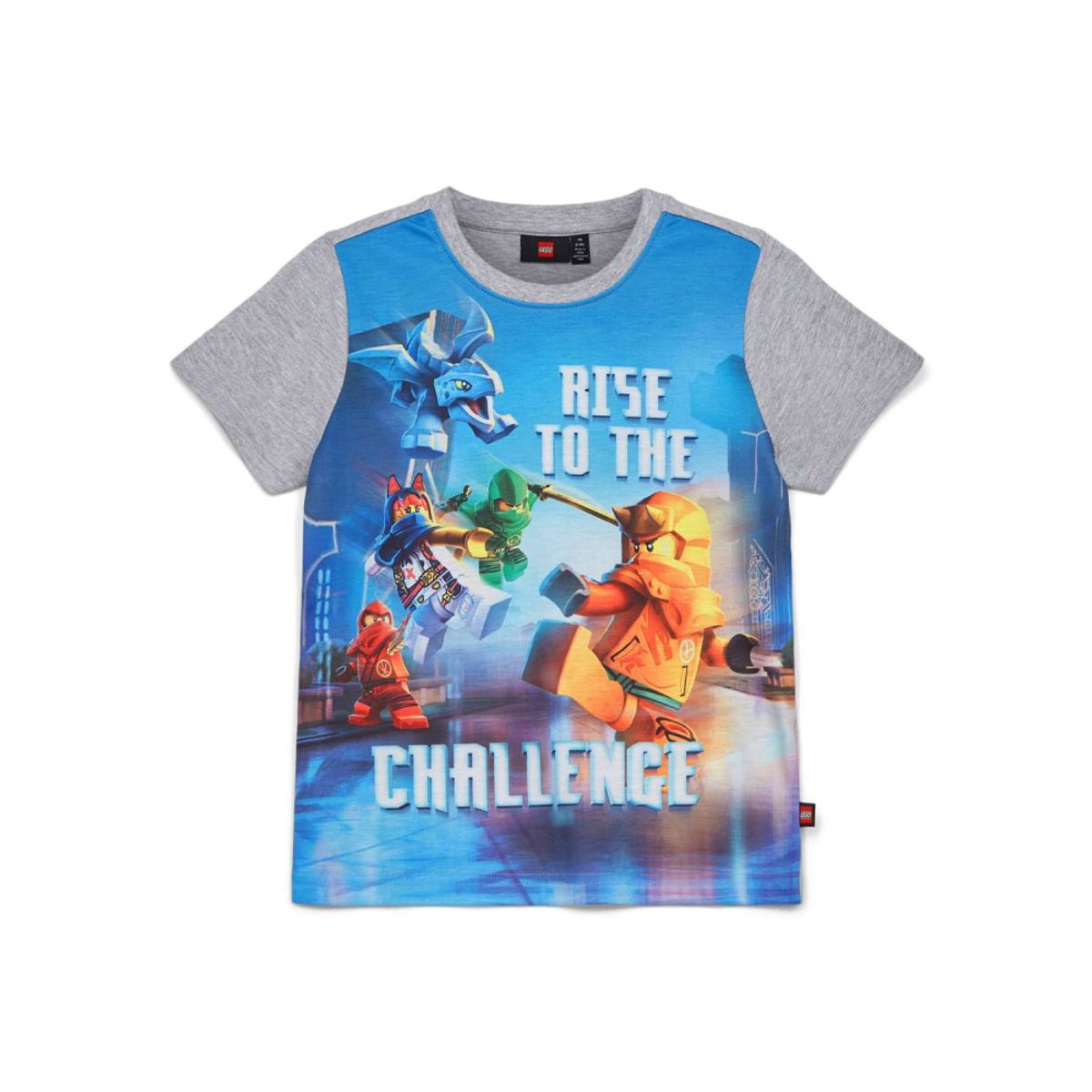 LEGO Kids Unisex - T-Skjorte Kortermet Grey Melange (128)