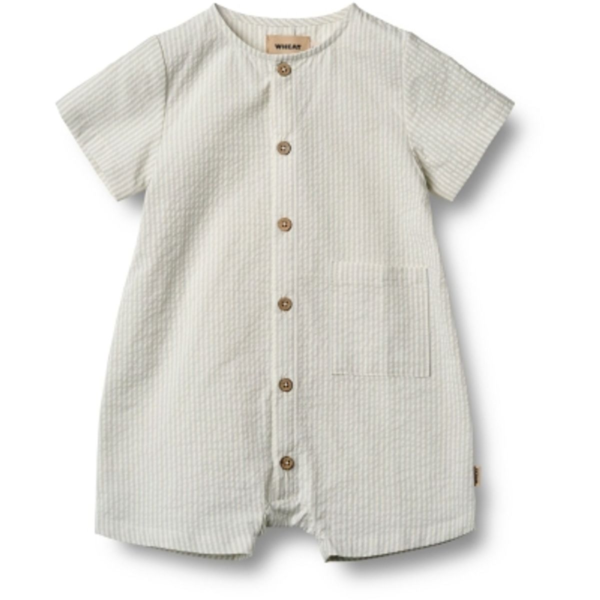Wheat, Playsuit Frederik, Blue summer stripe (92 cm)