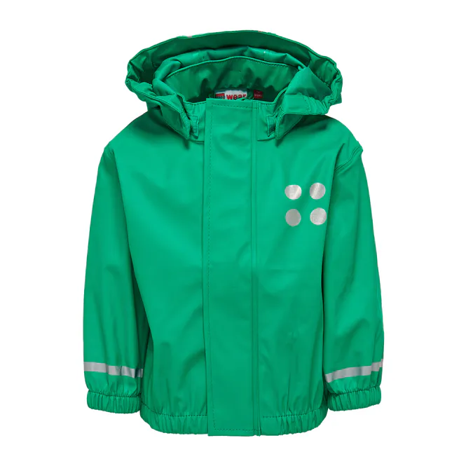 Hovedbilde LEGO Kidswear Iconic regnjakke Justice 101, Grønn