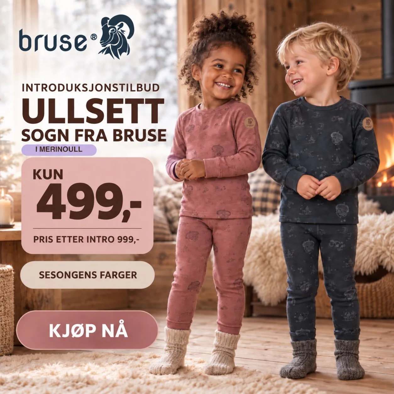 Spar stort på ullsett fra Bruse