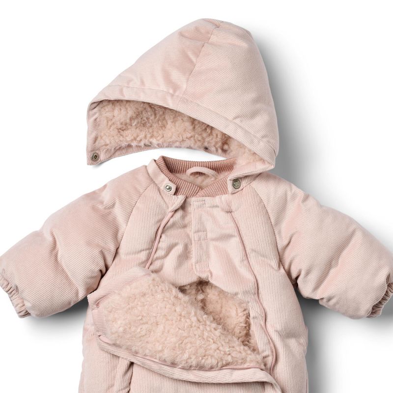 Wheat, Puffer Baby Suit Nallo, Rose Powder