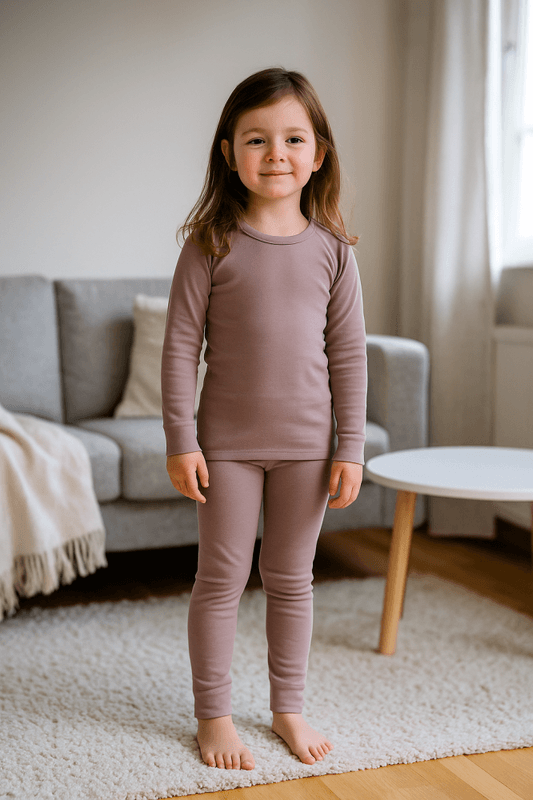 Bruse superundertøy sett, Rasle, Fawn