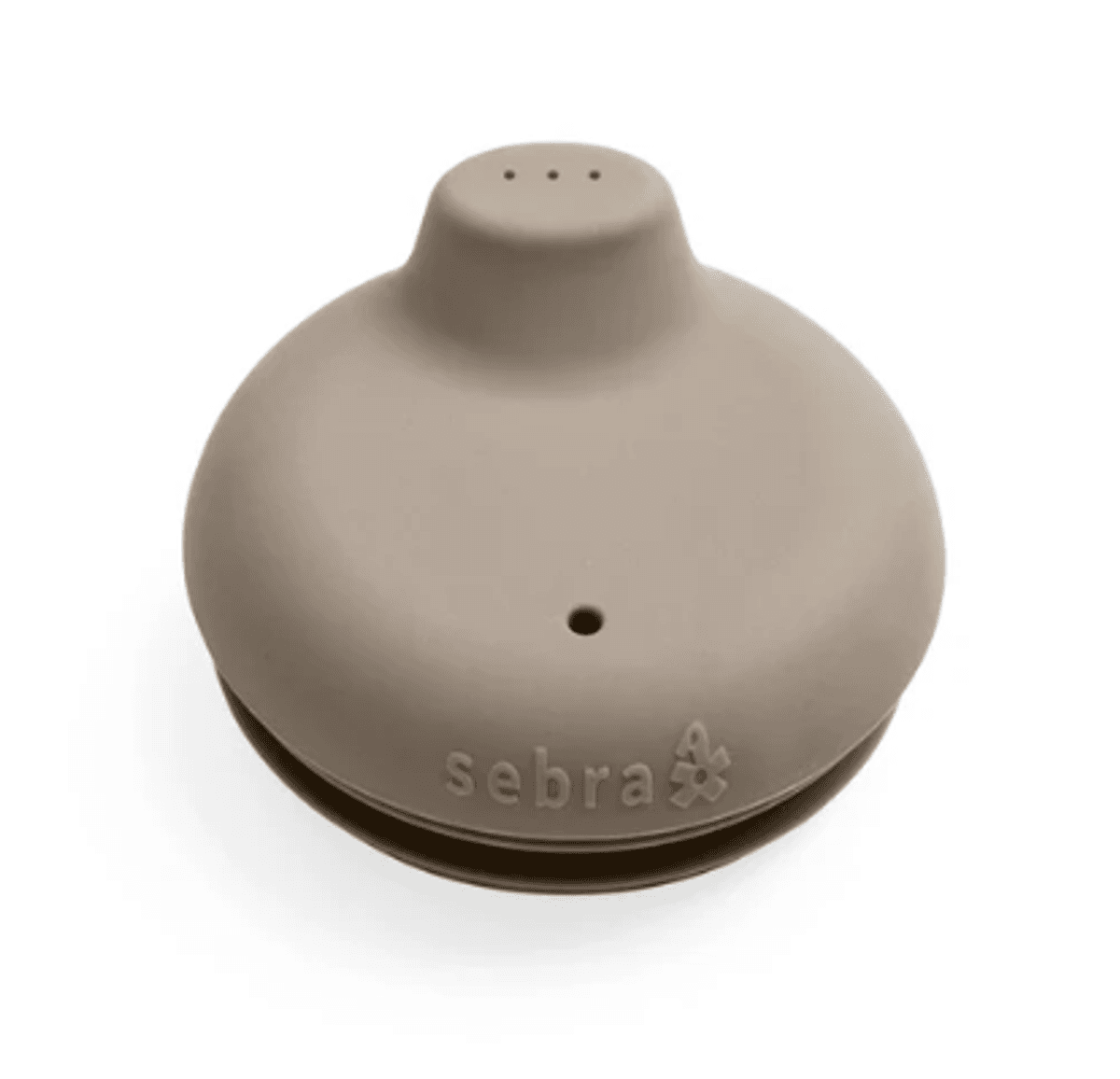 Sebra Silicone lid, Jetty beige