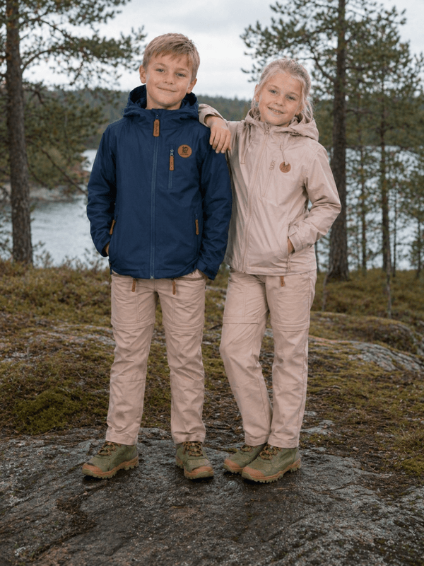 Bruse Tursko til barn, vanntette. Grønn