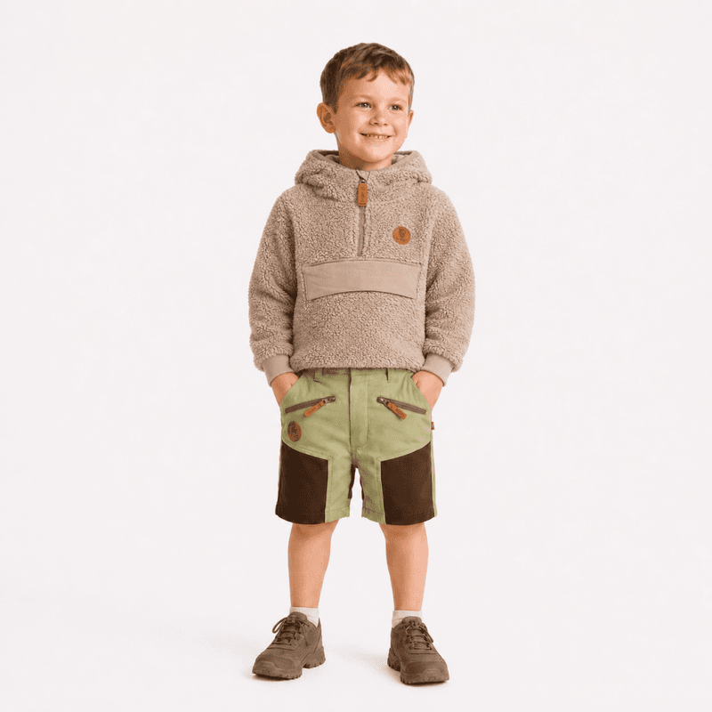 Bruse softshell shorts, Basstuvåga, Tea