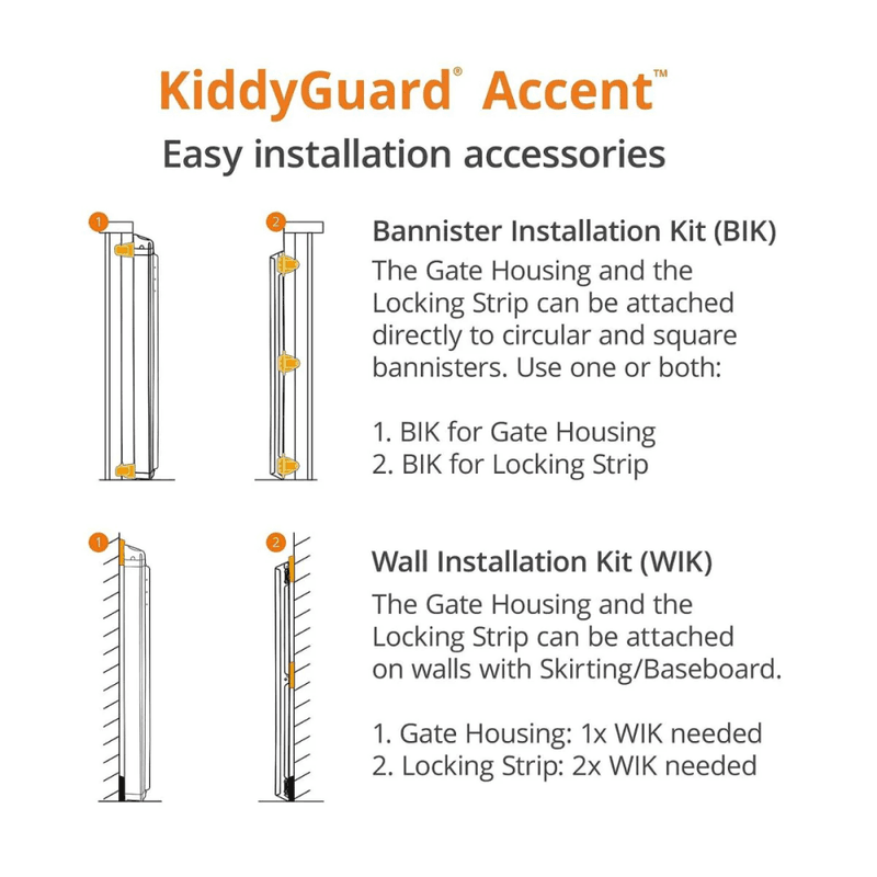 Lascal Kiddy Guard Accent Hvit