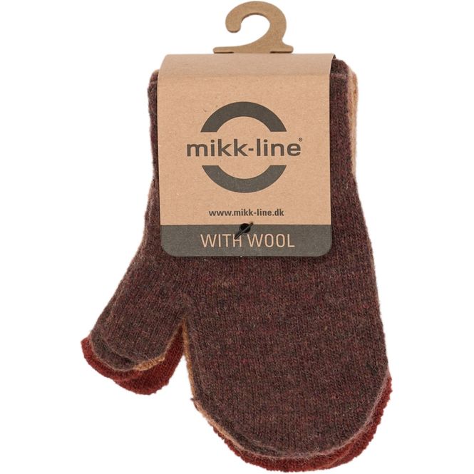 Hovedbilde Mikk-Line Magic votter 3-pk, French Roast/Chipmunk/Apple Butter