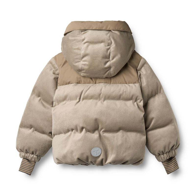 Wheat, Puffer Jacket Mads, Grey Stone